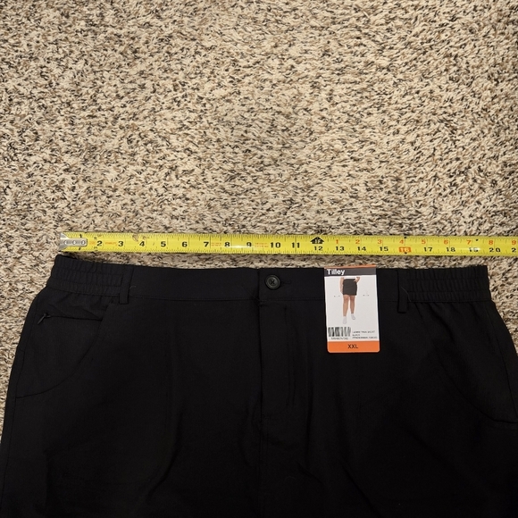 Tilley Ladies Black Trek Skort With Stretch Ripstop Material Size XXL - Picture 13 of 15